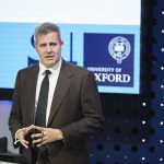 Phil Howard, OII Director, introducing Grant Blank at the OxIS 2019 launch