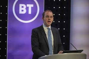 The Minister for Digital and Broadband, Matt Warman MP, speaking at the OxIS 2019 launch